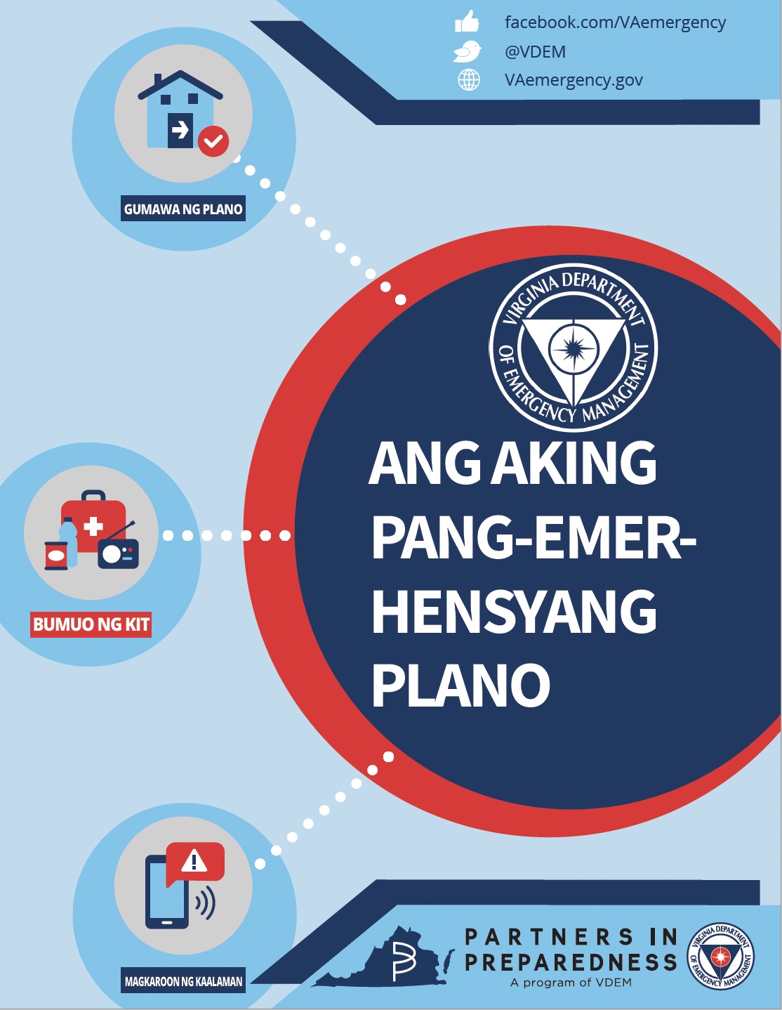 Publication: My Emergency Plan (Tagalog)